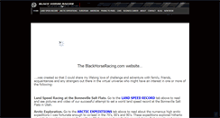 Desktop Screenshot of blackhorseracing.com